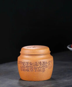 Hũ đựng trà tử sa  đất cũ cao cấp HT39