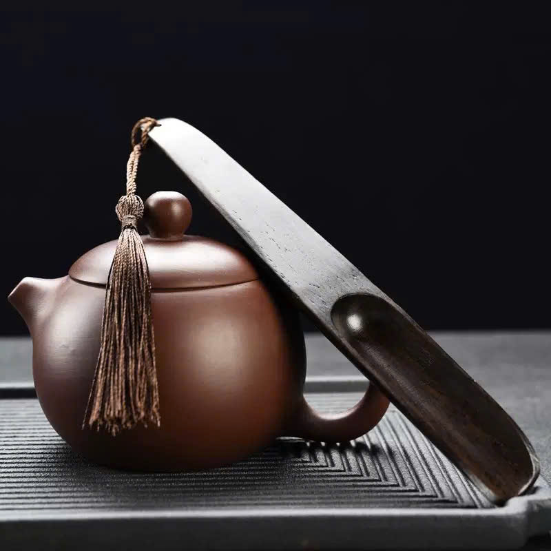 Xúc Trà Gỗ Gụ Cán Dài 17cm XT17 - Ảnh 3