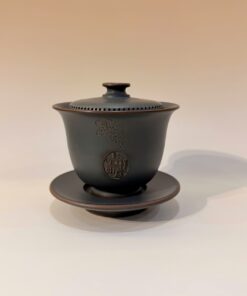 Chén khải tử sa nê hưng làm tiềm pha trà đẹp thủ công 160ml AS20