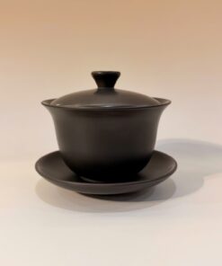 Chén khải tử sa hoả biến thủ công dùng làm tiềm trà có nắp 200ml AS22