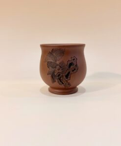 Chén tử sa Nê Hưng "Thạch Ngư"  CNH34