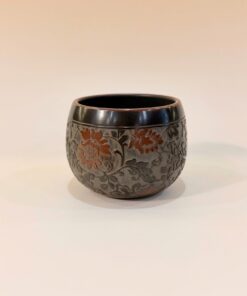 Chén tử sa Nê Hưng hoa văn Như Ý CNH68