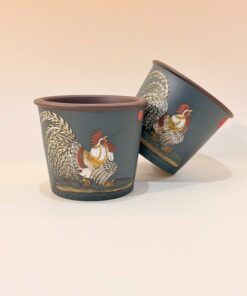 Chén tử sa Nghi Hưng đất cũ "Kê Phúc"  120ml CTS61