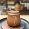 Hũ trà tử sa Nê Hưng Liên hoa 600ml HT28