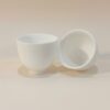 Chén Sứ Bạch Định Trắng Dáng Cao 45ml CS106