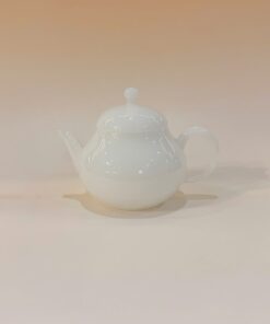 Ấm Sứ Ngọc Bạch Định Văn Đán (cỡ nhỏ)145ml AS93